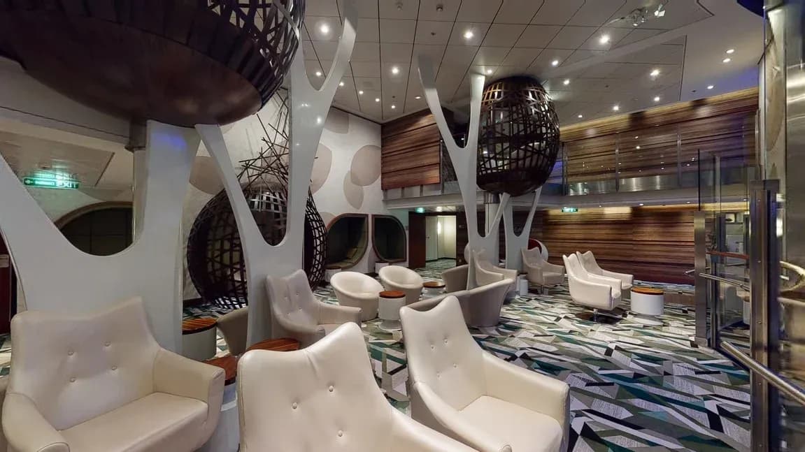 Celebrity Silhouette hideaway lounge