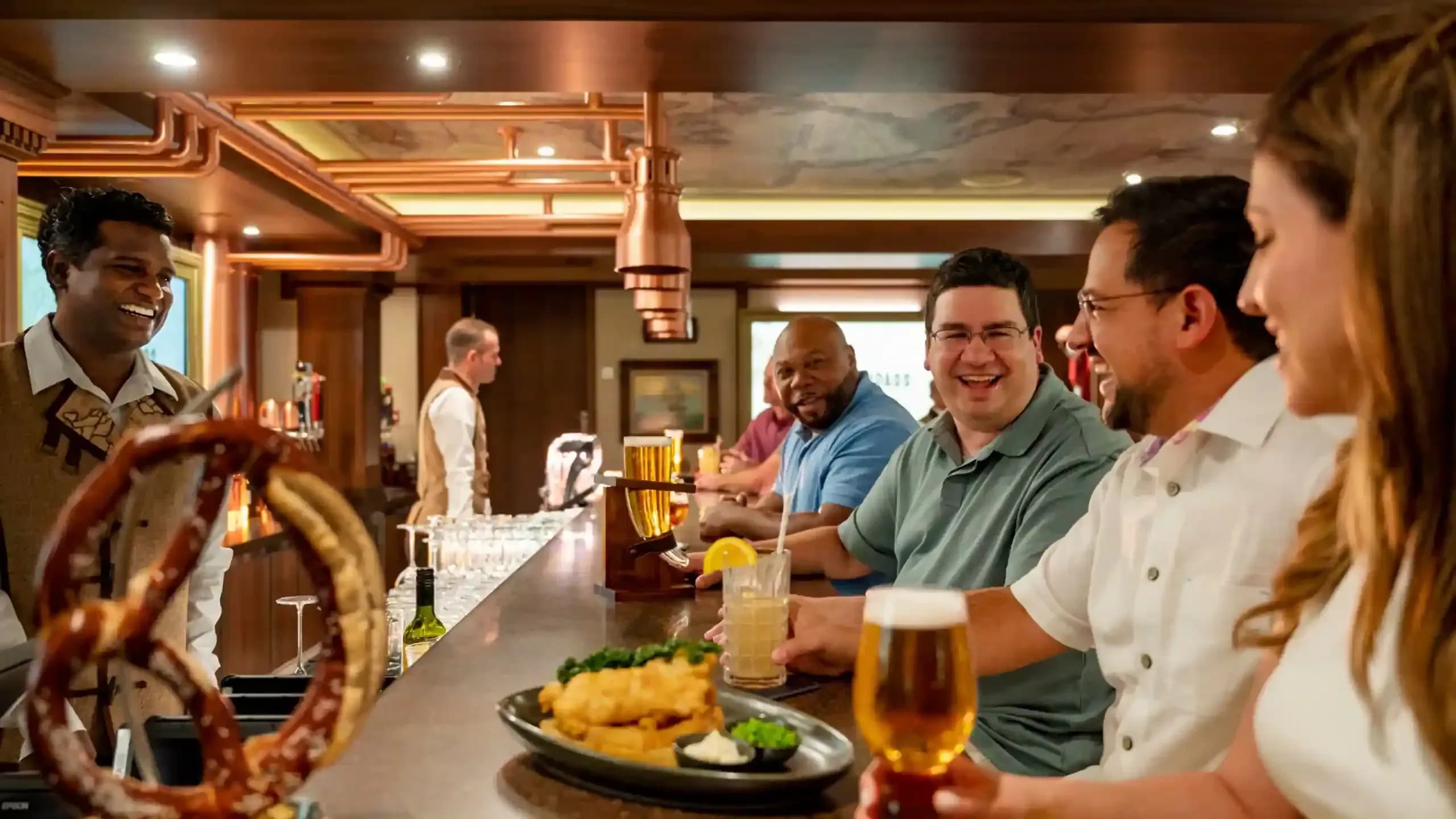 Disney Wish, Keg & Compass