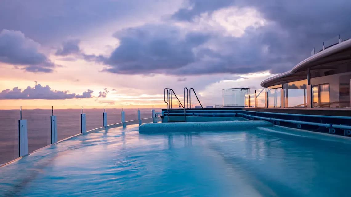 Disney Destiny adult-only pool