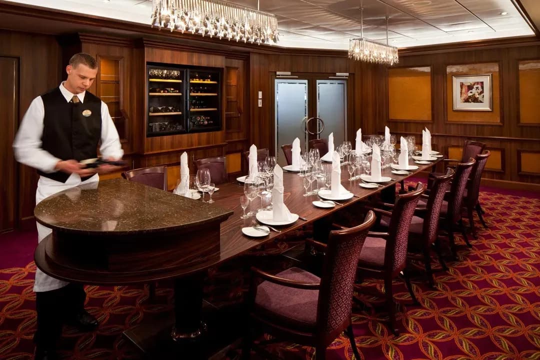 Royal Caribbean - Rhapsody of the Seas, Chef's Table dining experience