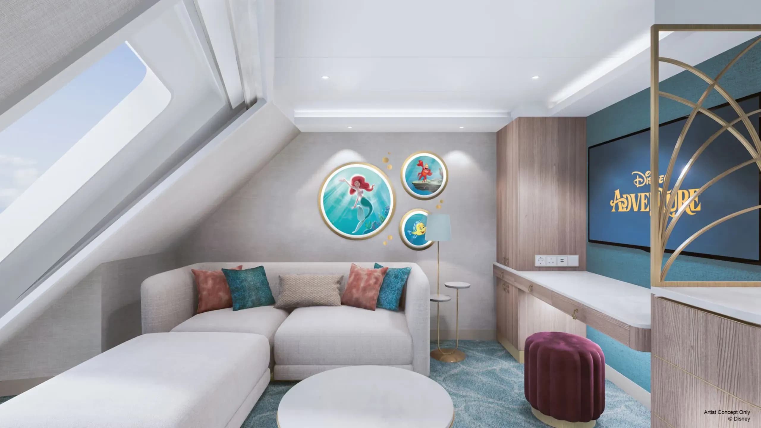 Disney Adventure, Concierge Oceanview Suites