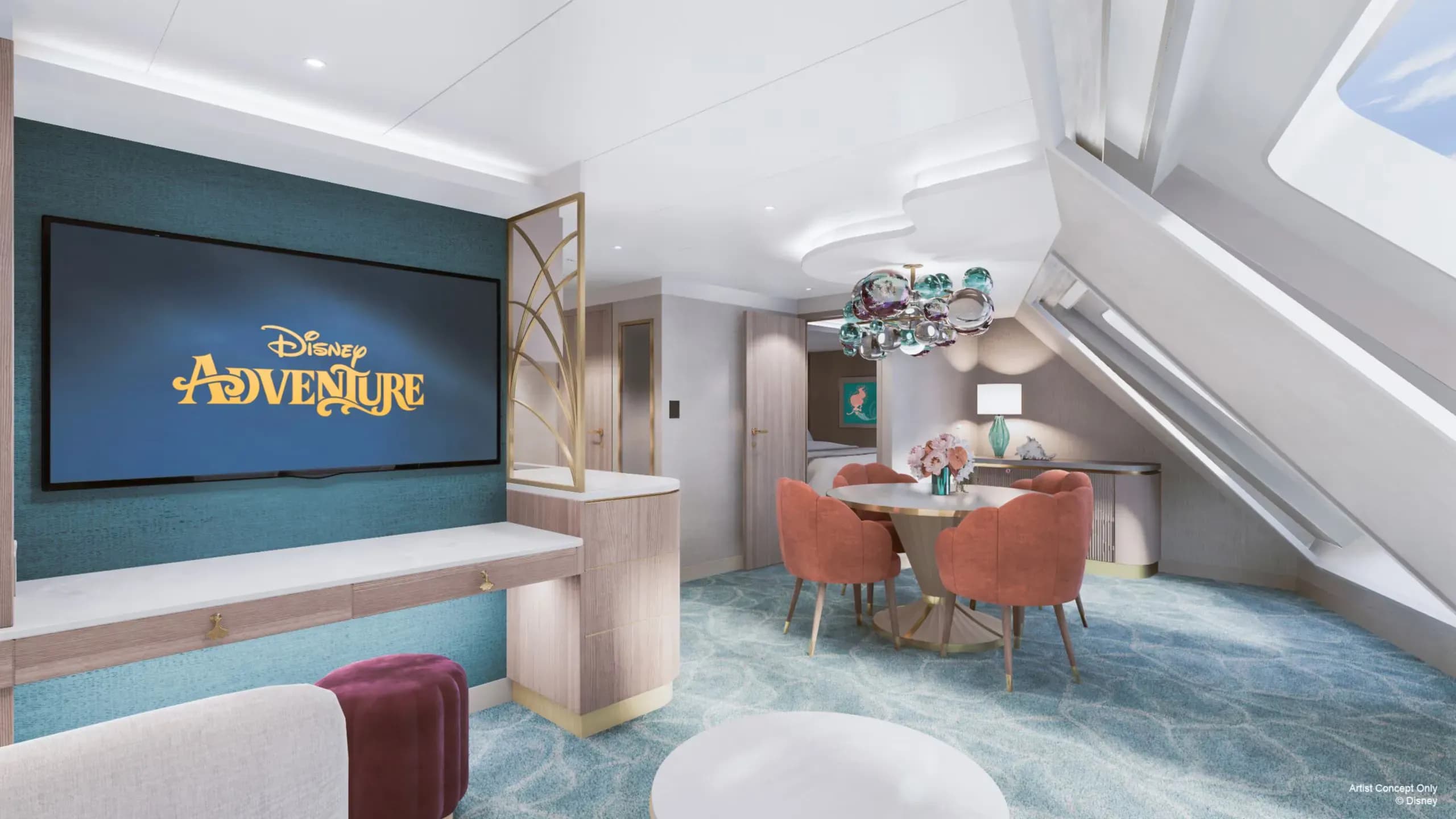 Disney Adventure, Concierge Oceanview Suites