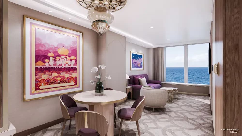 Disney Adventure, Concierge Family Oceanview Suite