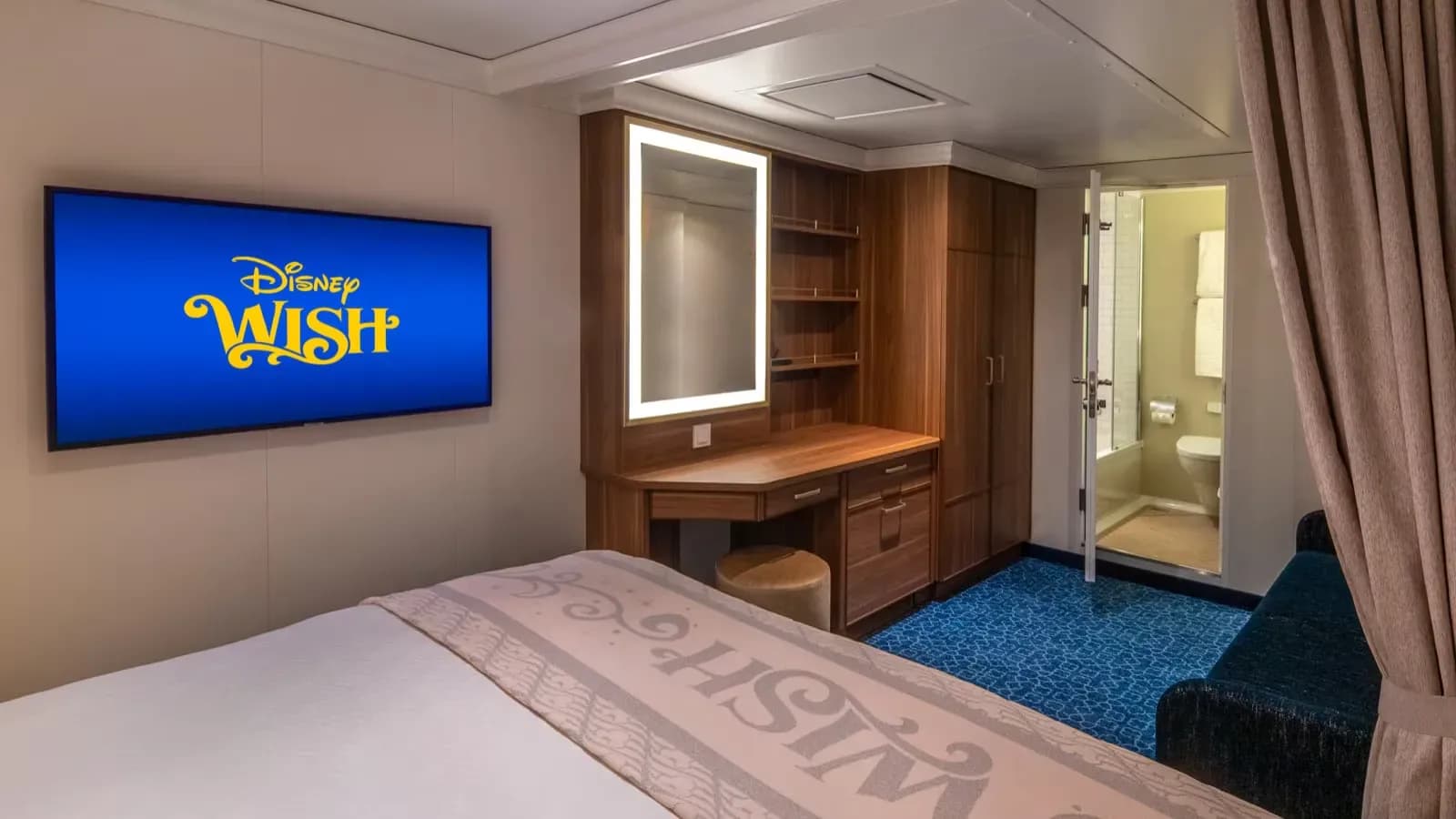Disney Wish, Inside Staterooms