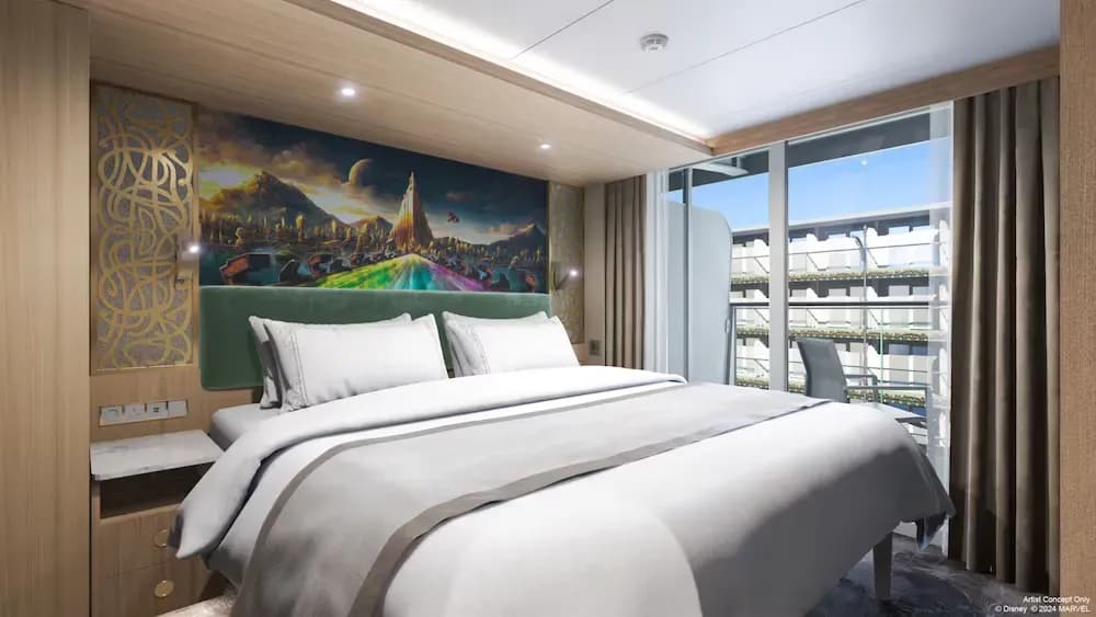 Disney Adventure, Concierge Family with Garden View Verandah