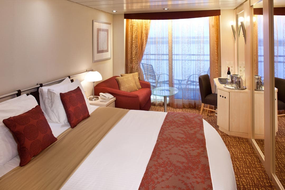 Celebrity Constellation, Infinity balcony cabin