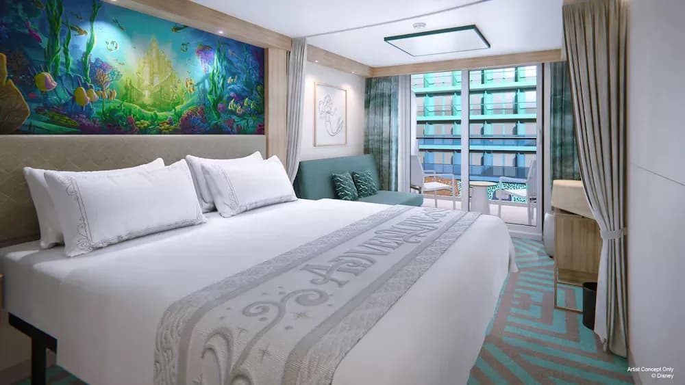 Disney Adventure, Deluxe Reef View with Verandah