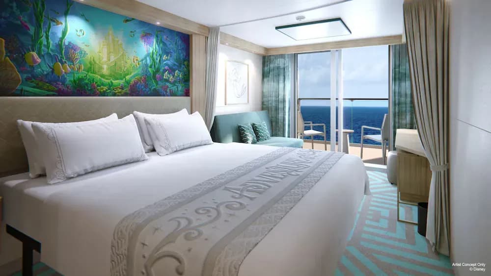 Disney Adventure, Deluxe Oceanview with Verandah