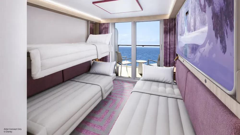 Disney Adventure, Verandah Stateroom