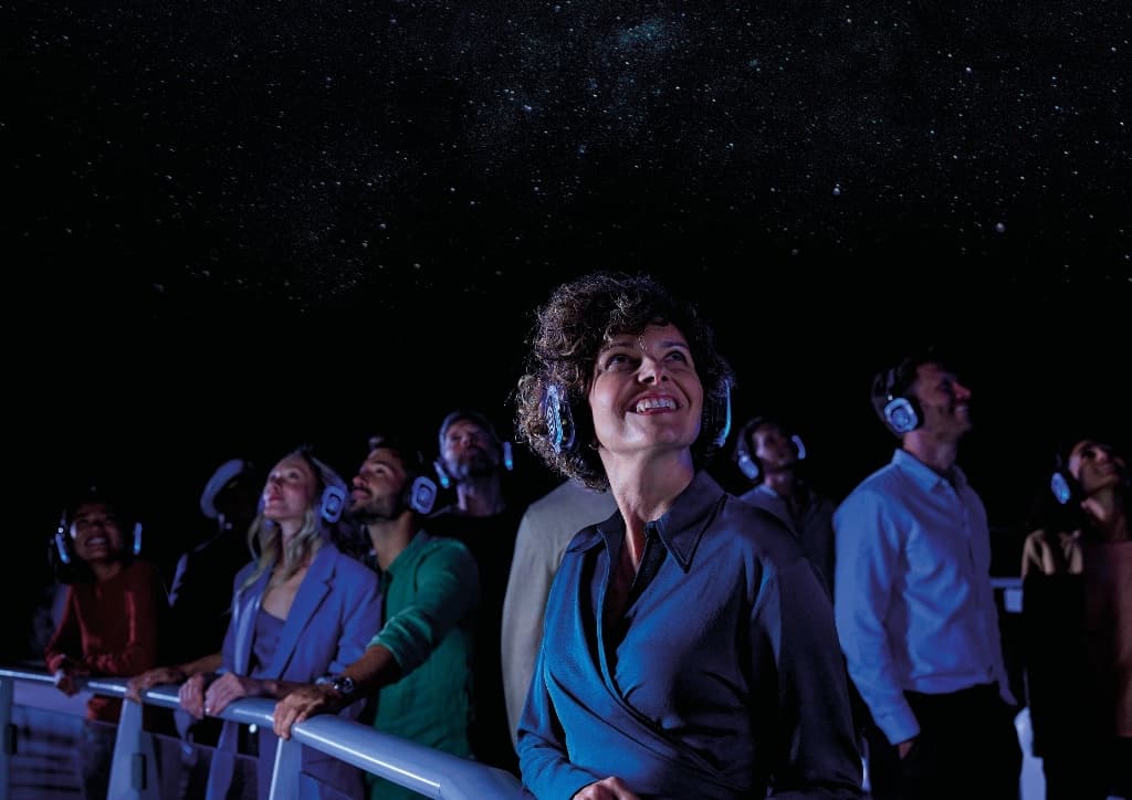 Stargaze on cruiseship, Costa Seas of stars, sea day activity