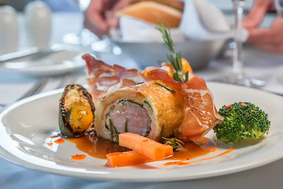 Amawaterways rirver cruise Food