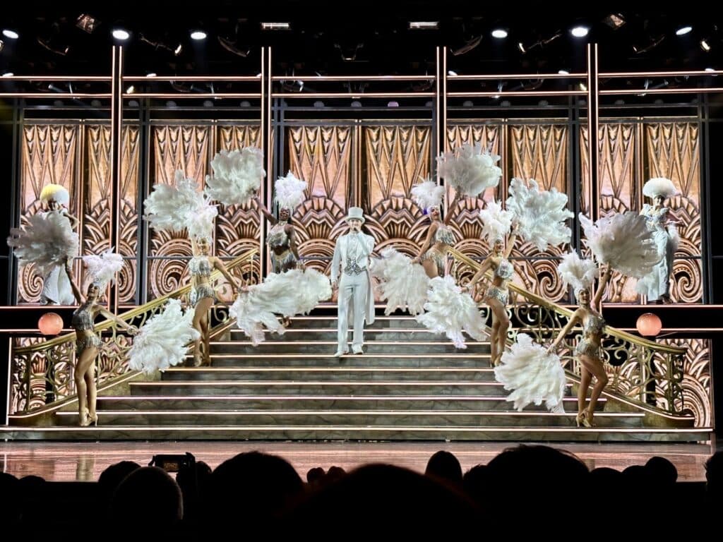 Spectrum of the Seas showgirl entertainment