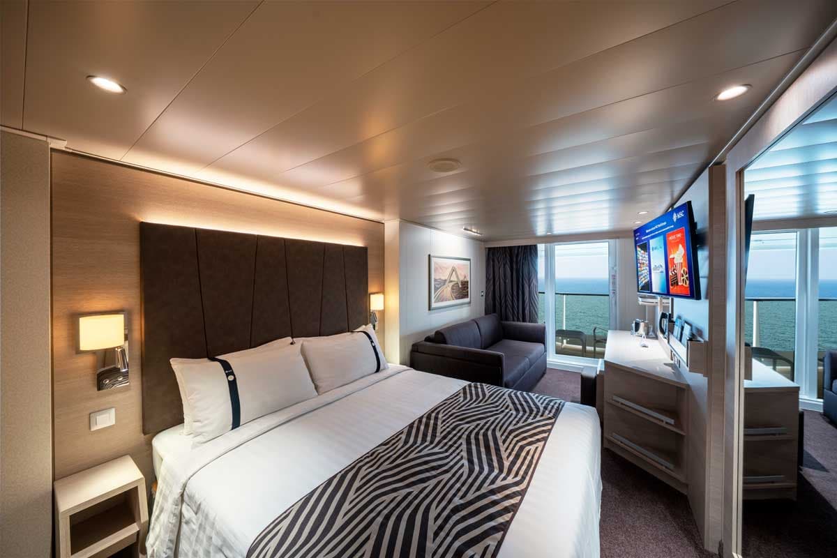 MSC Europa Deluxe Balcony | Msc World America | MSC World Asia