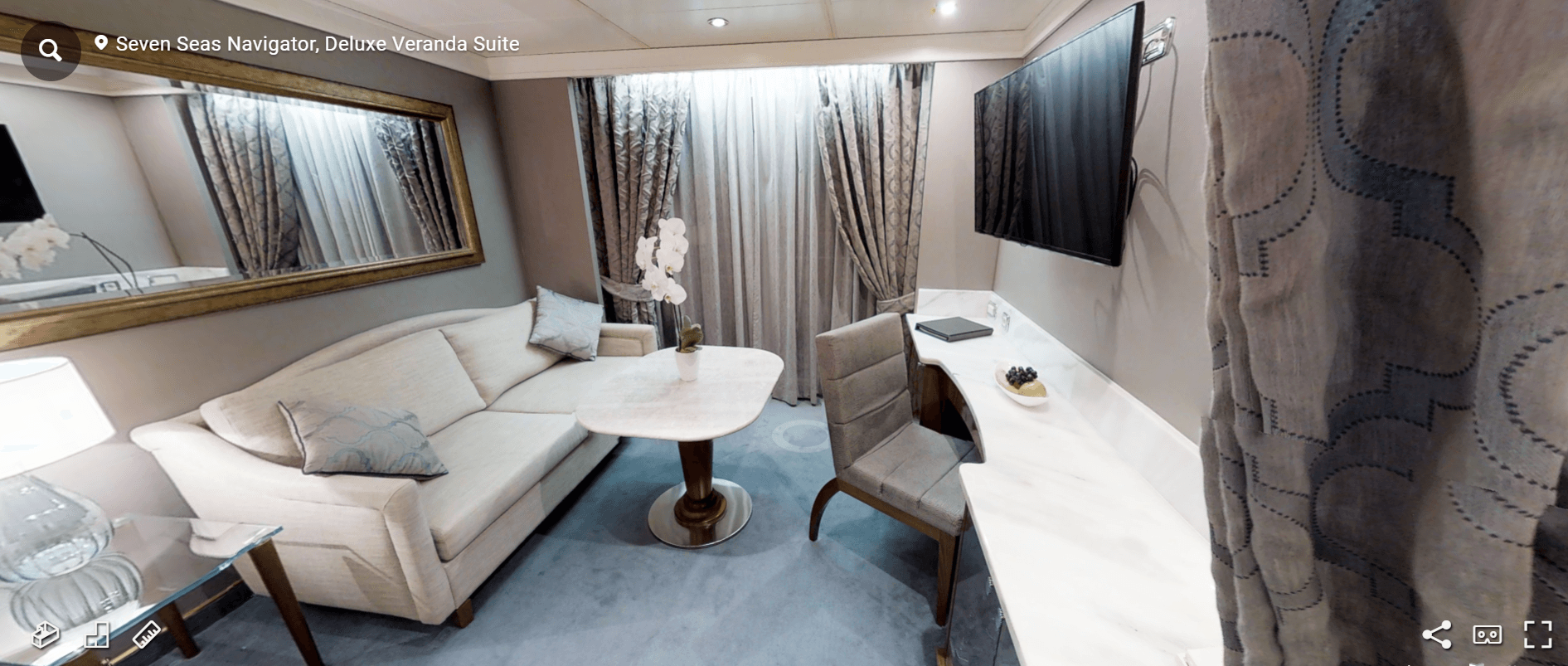 regent seven seas Navigator deluxe veranda suite
