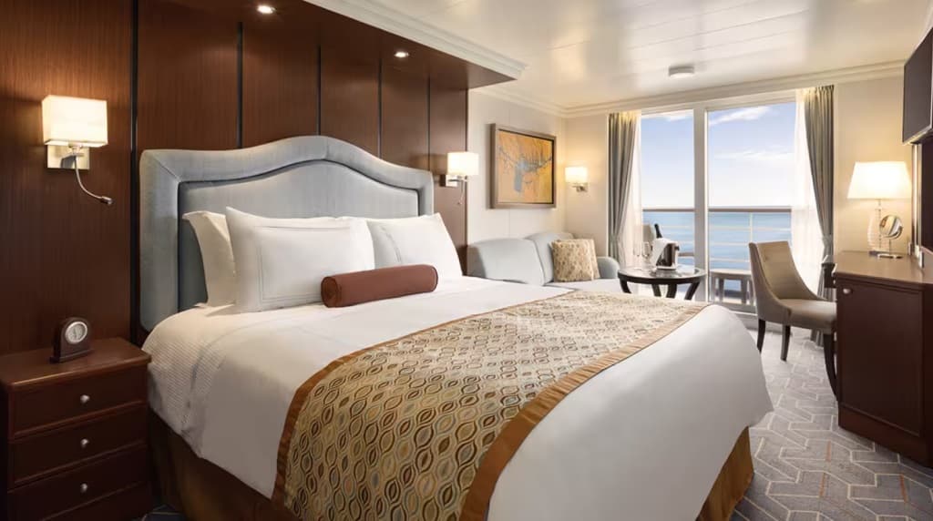 Oceania Marina - Concierge level Veranda Stateroom