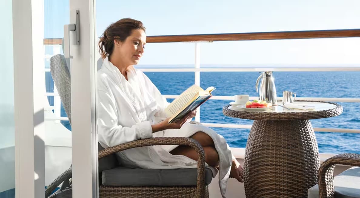 Oceania Marina - Concierge level Veranda Stateroom