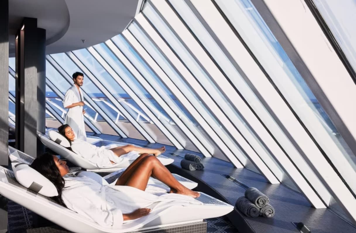 Celebrity Spa, Sea day, Celebrity Ascent, Celebrity Apex, Celebrity Beyond