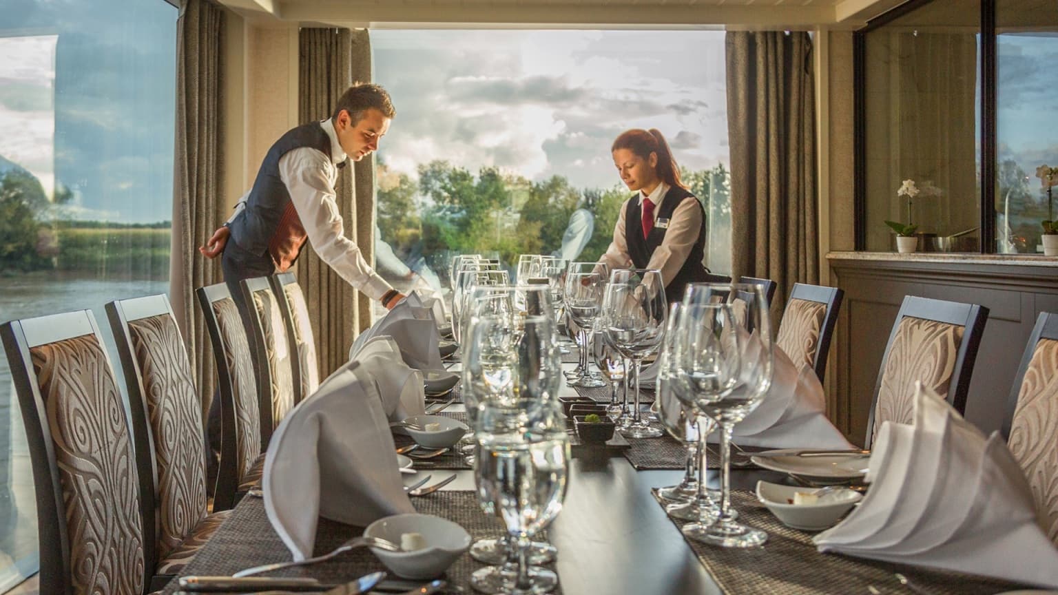 Amawaterways rirver Dinning & Food