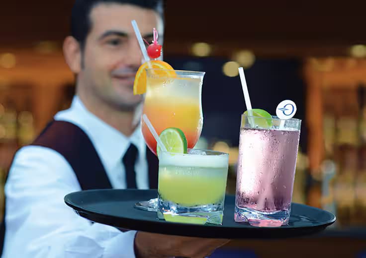 Oceania Cruises foof and drinks