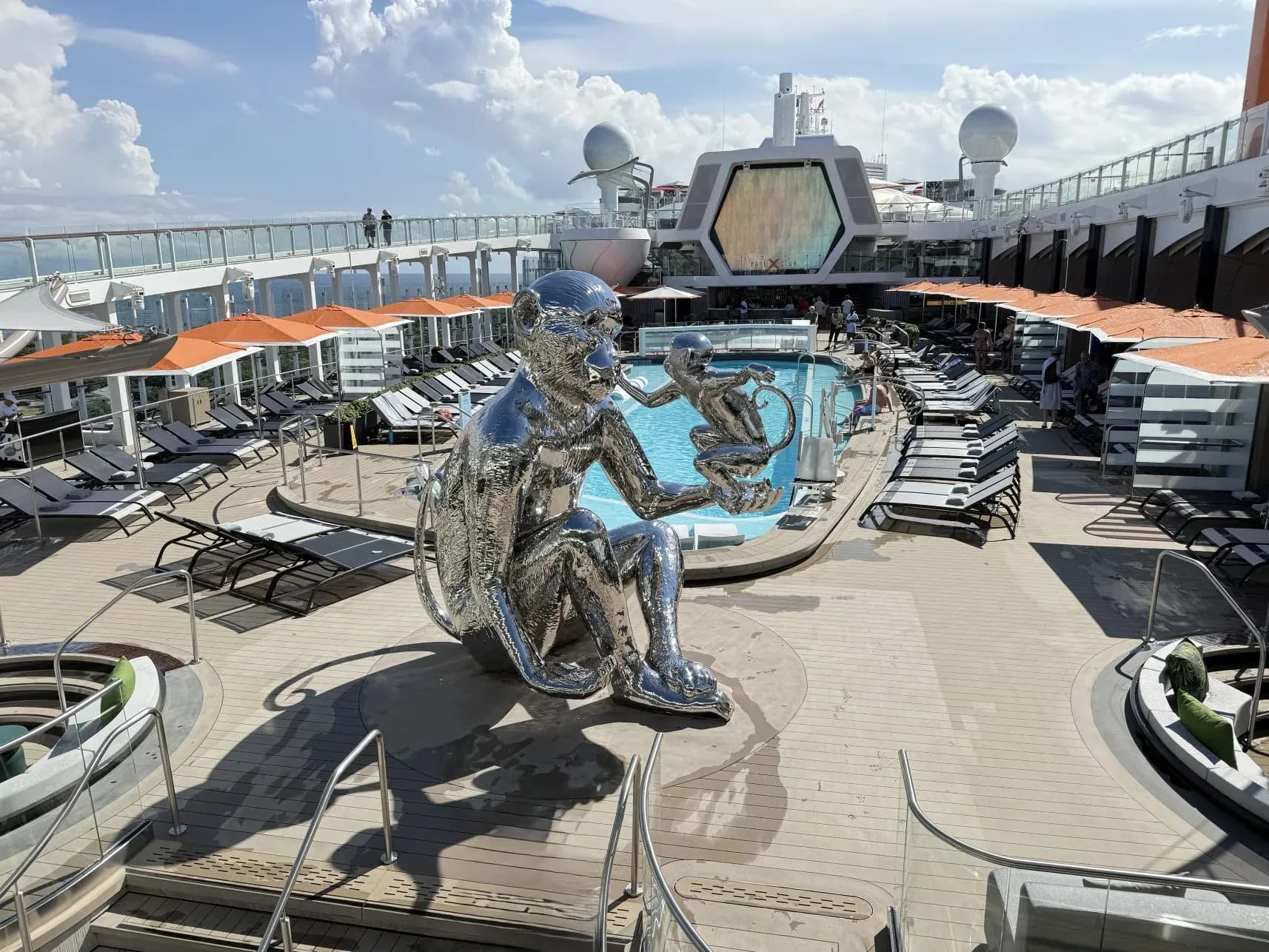 Celebrity Xcel Cruise ship Swimming pool