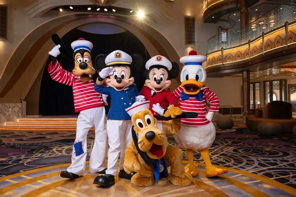 Disney Destiny, Disney wish, Disney Treasure, 