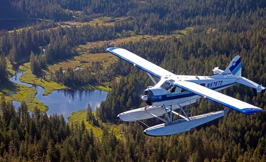 Alaska Misty fjord flight seeing