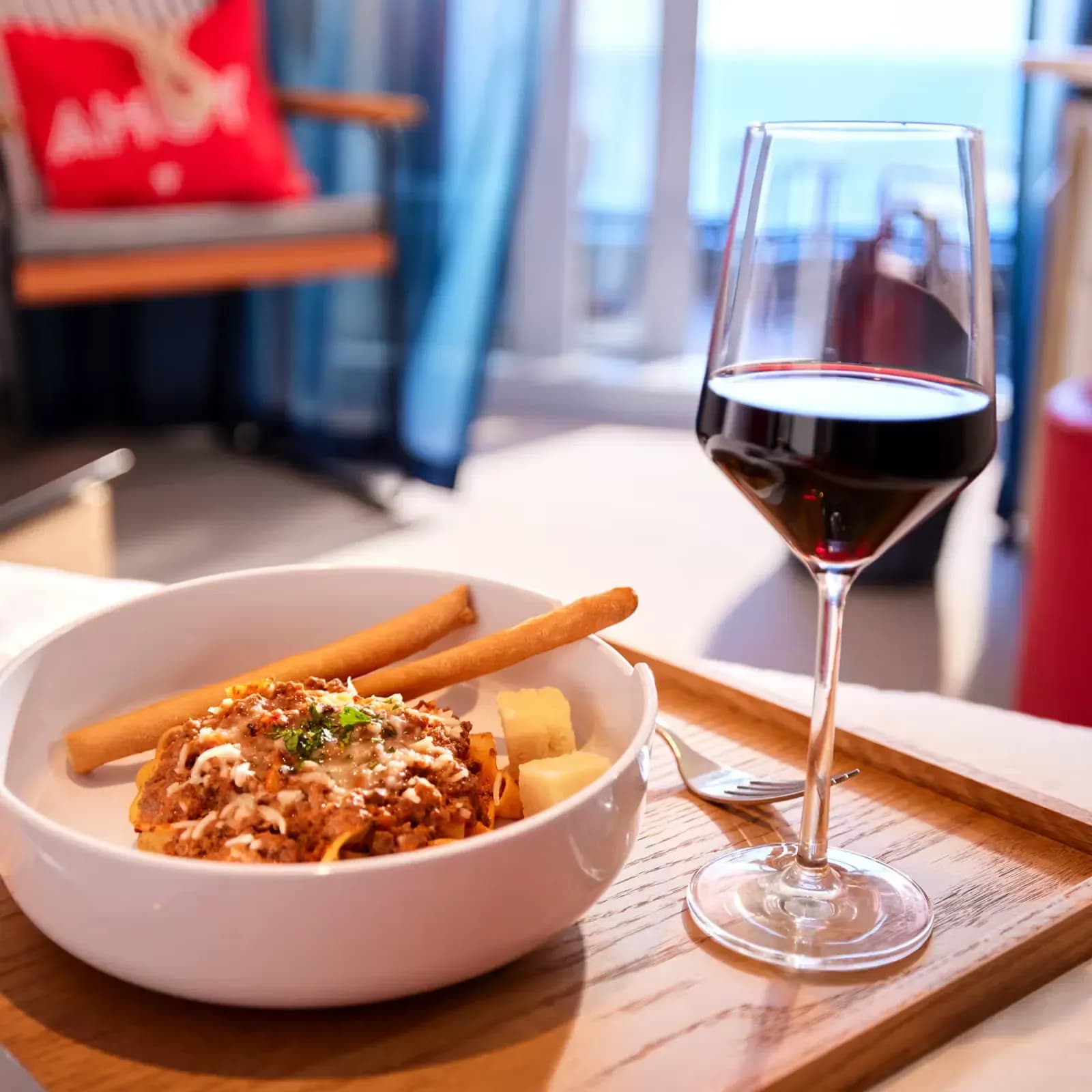 Virgin voyage Cruise Dining Restaurant 
