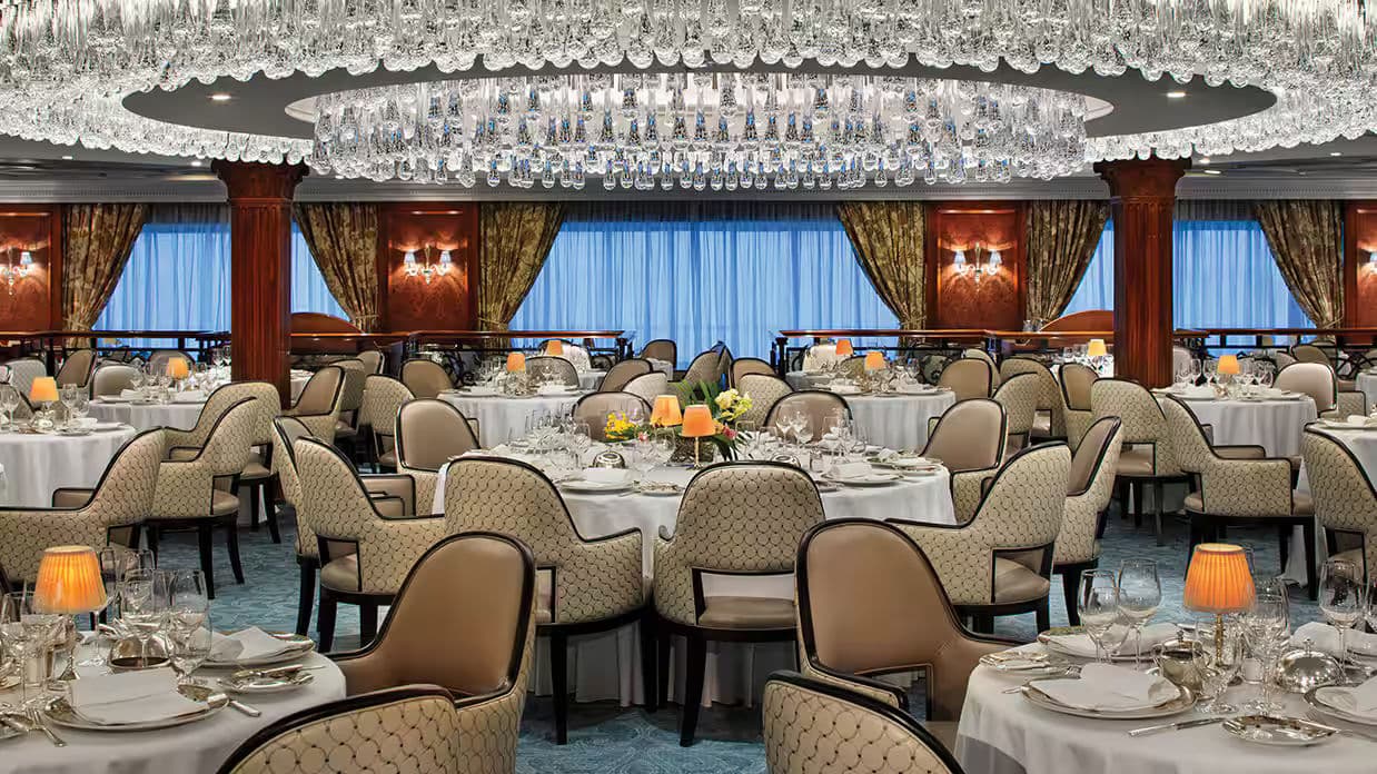 Oceania Cruises - Grand Dining room - Adult only cruises 