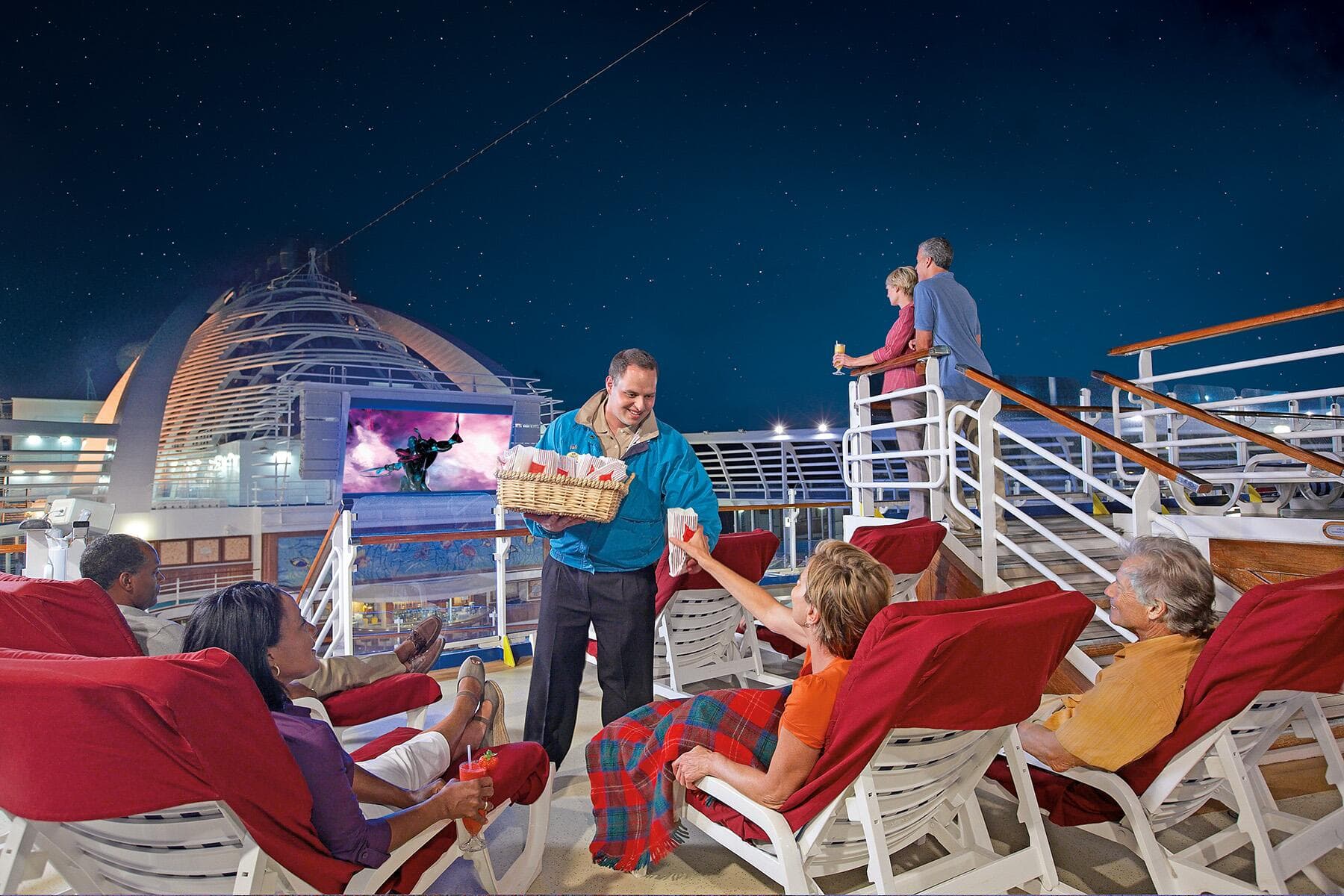 discovery princess - movies under the stars - things to do on a cruise sea day - Dubai cruise blog