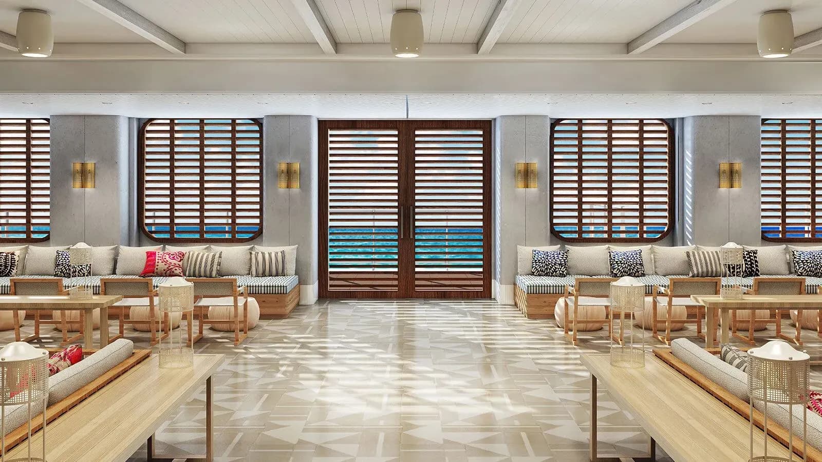 virgin voyage cruise ship lounge