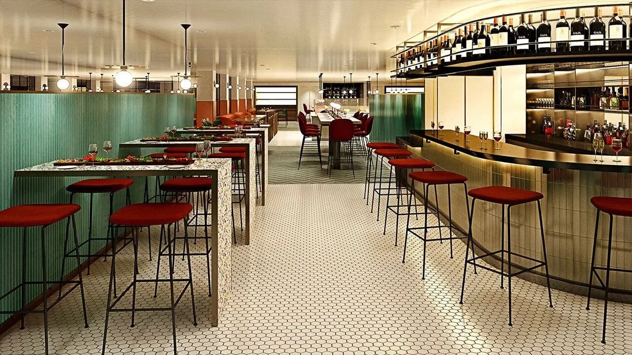 Virgin voyage Cruise Dining Restaurant 
