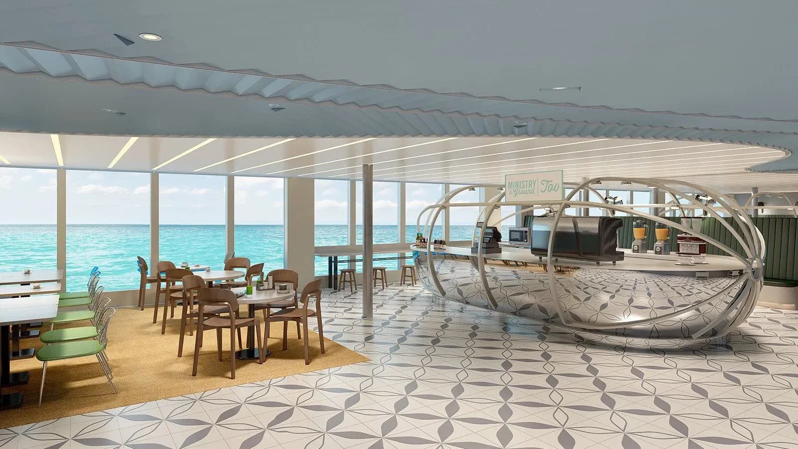 Virgin voyage Cruise Dining Restaurant 