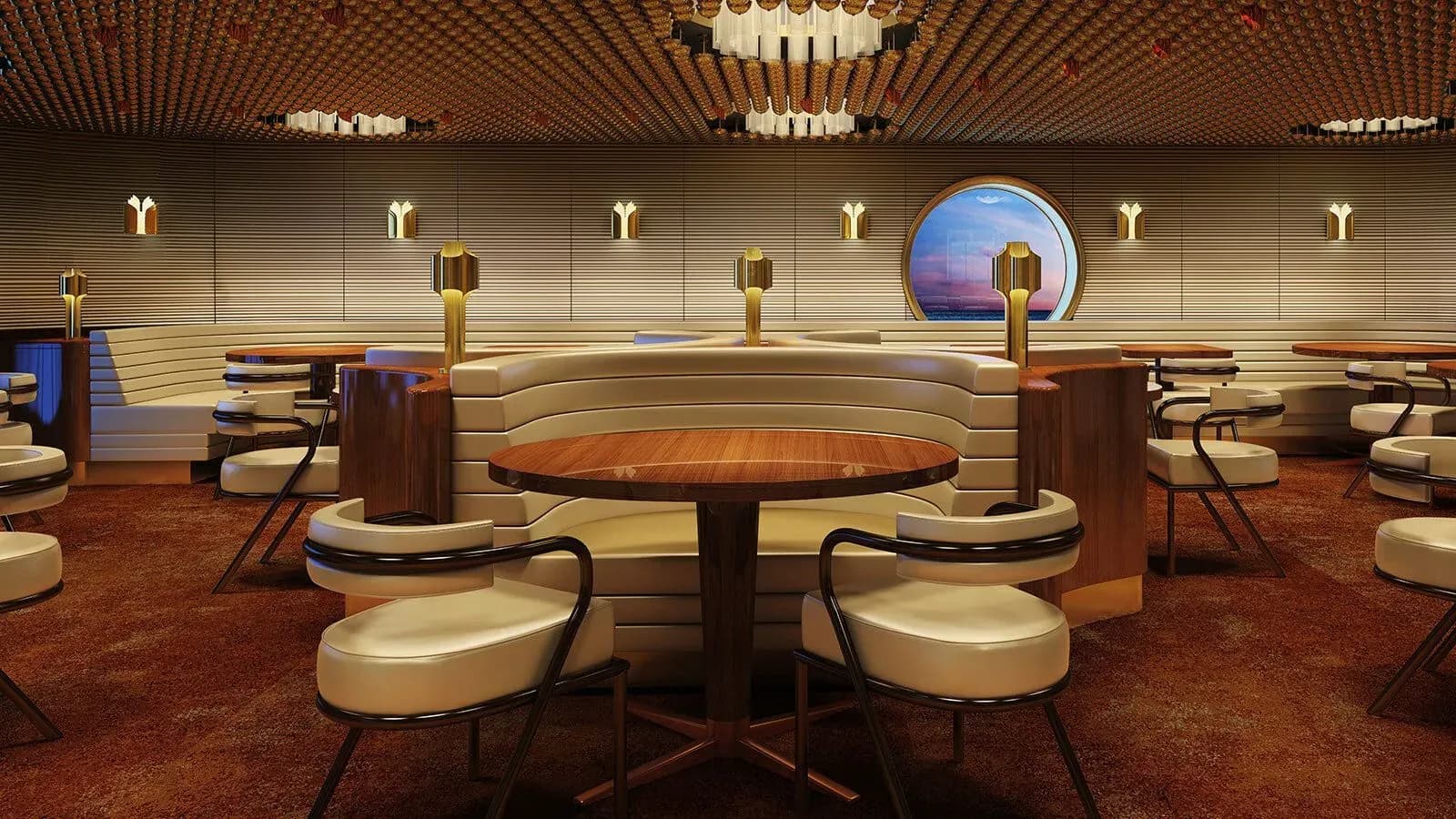 Virgin voyage Cruise Dining Restaurant 