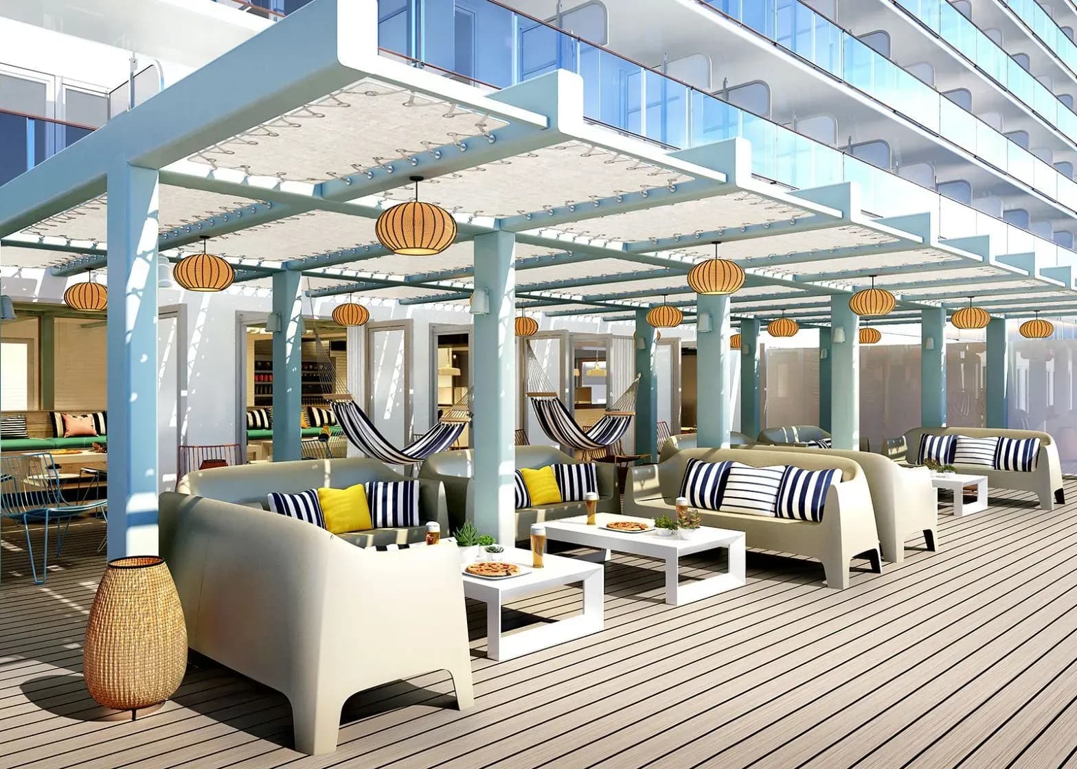 virgin voyage cruise ship lounge