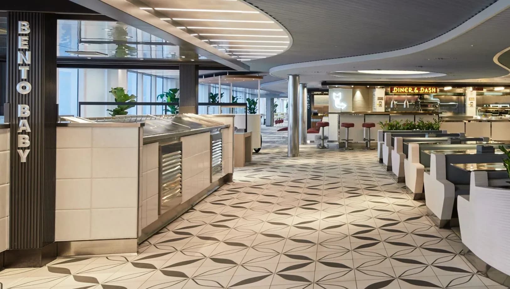 Virgin voyage Cruise Dining Restaurant 