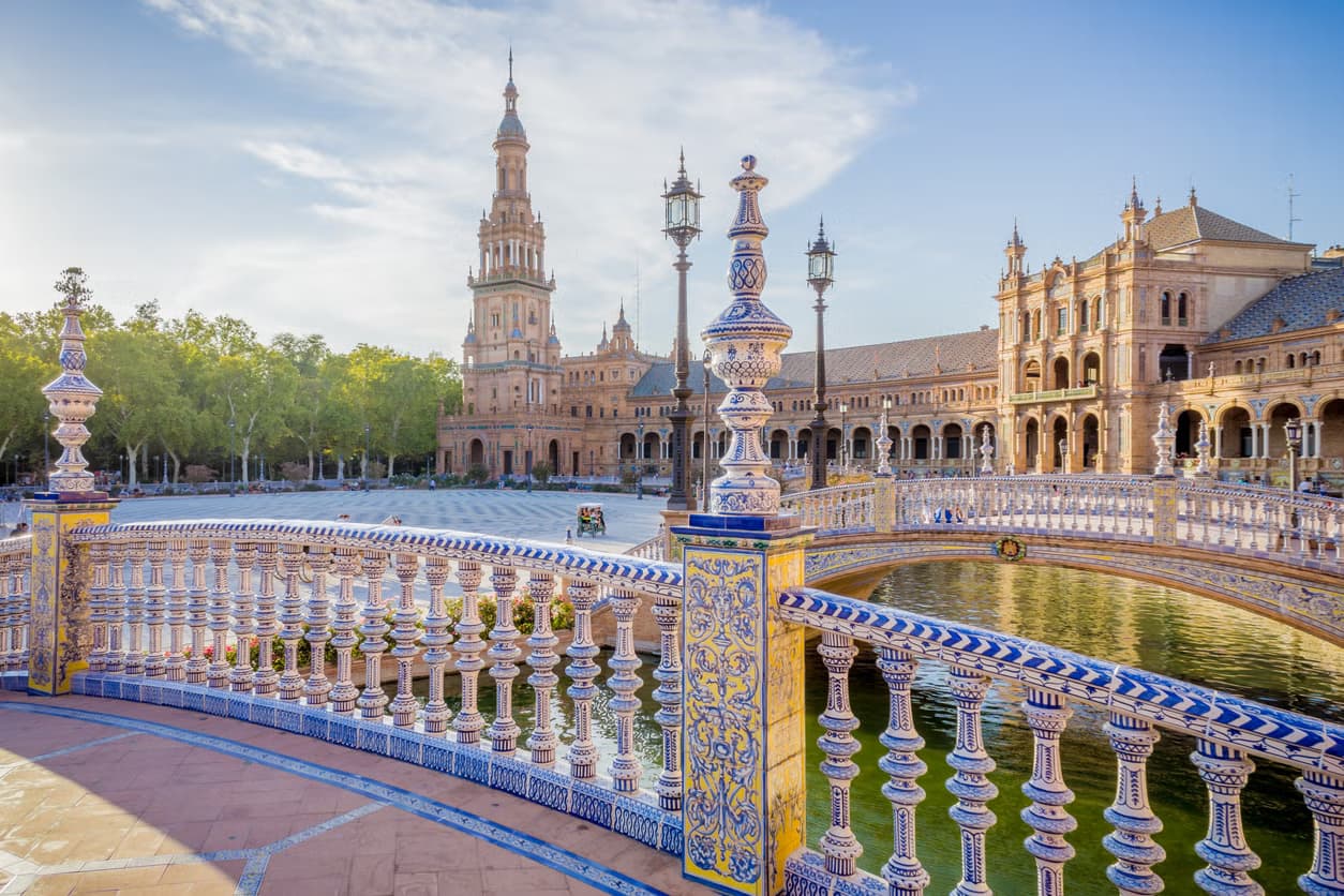 plaza de espana - Seville spain shore excursion