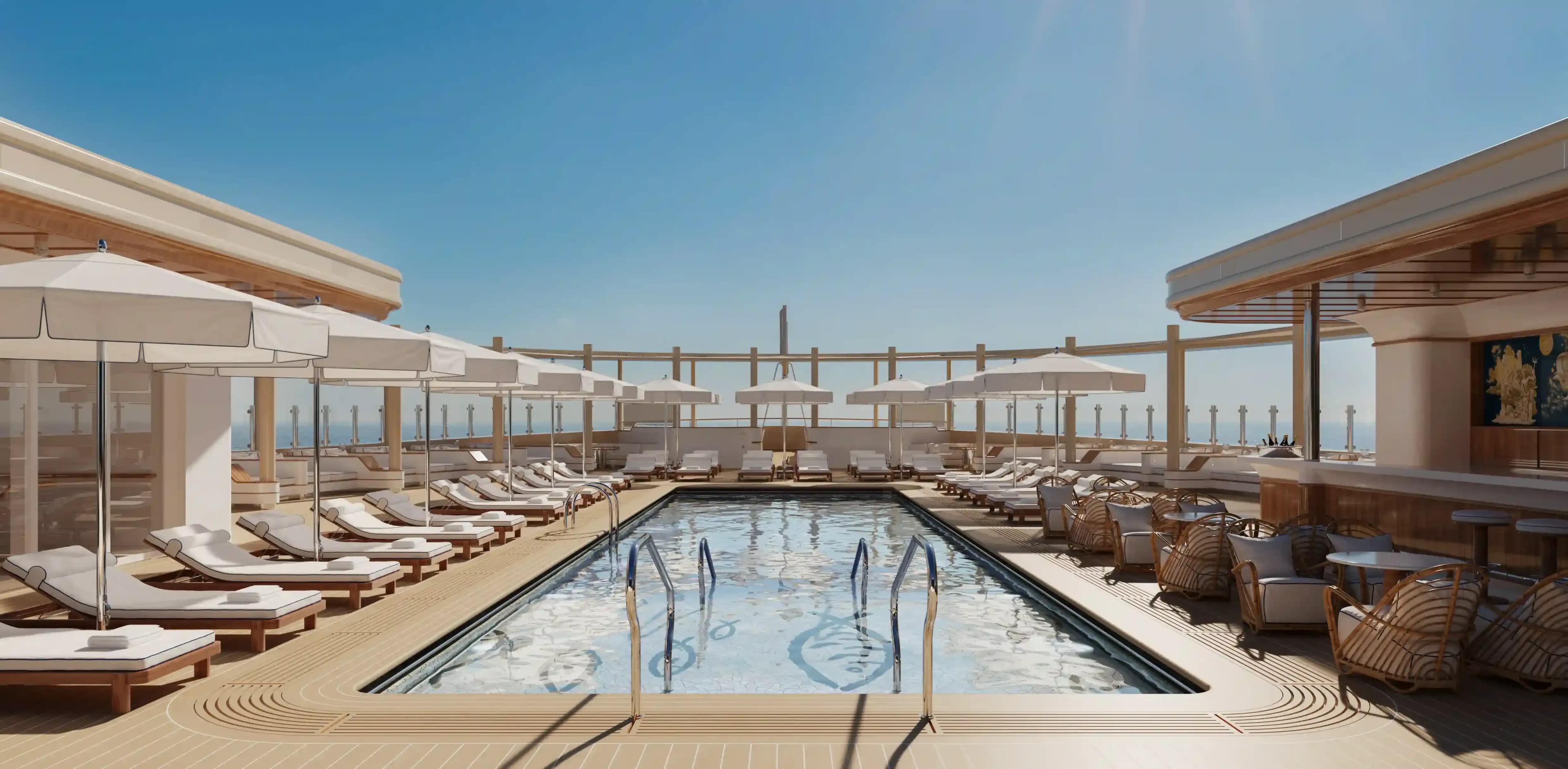Four season yacht pool