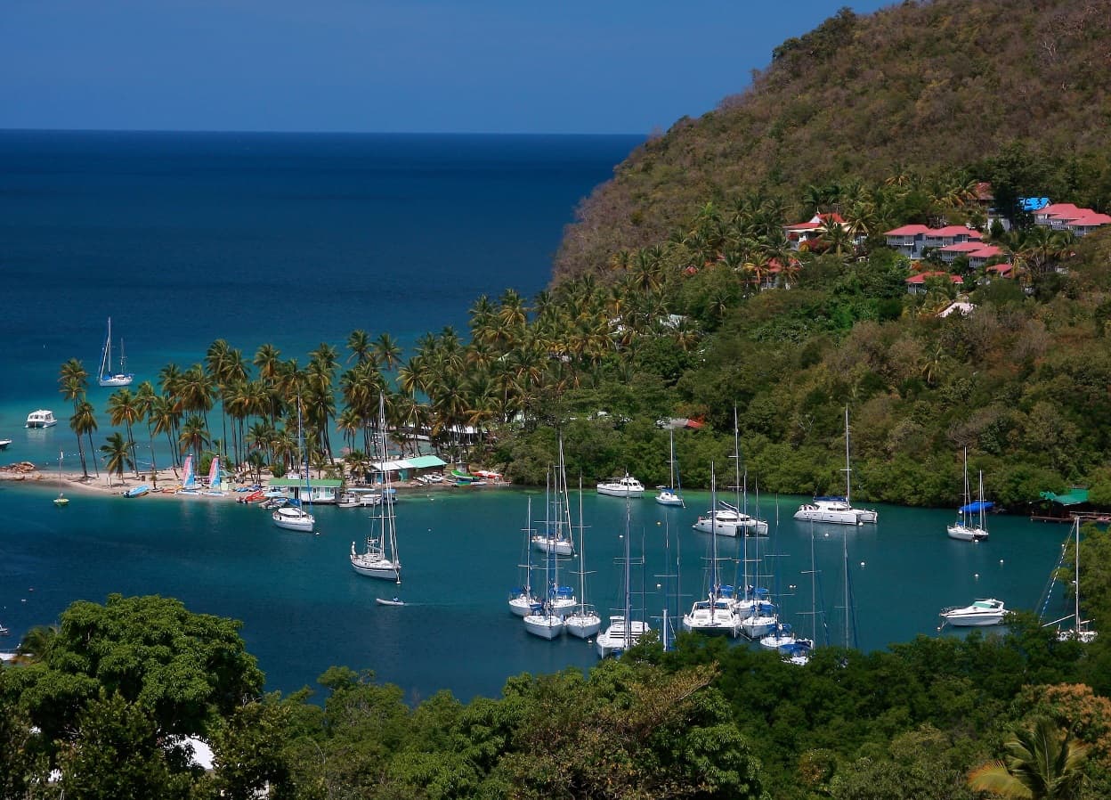 St. Lucia to cruise destination caribbean cruise