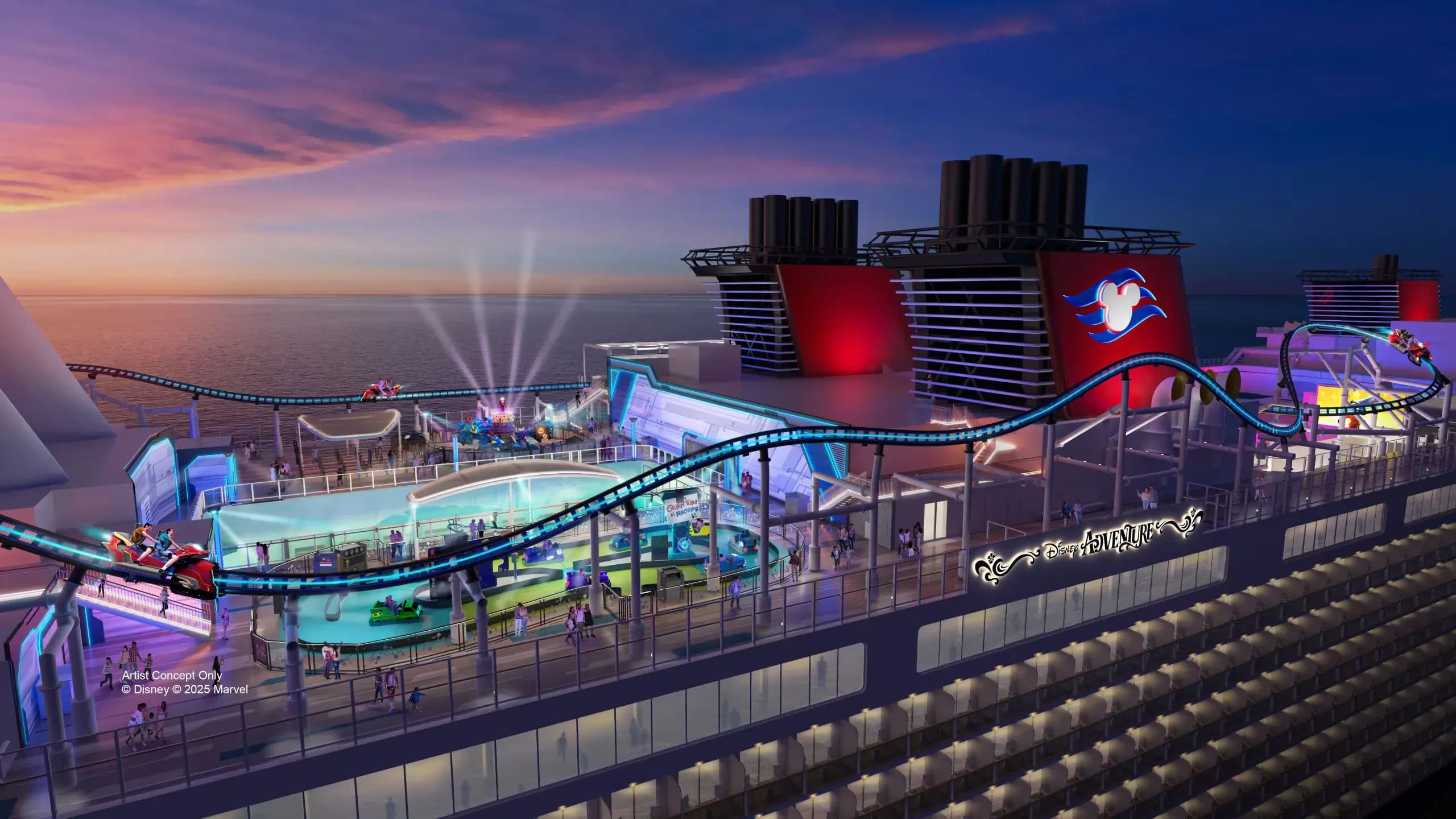 Disney adventure Marvel landing