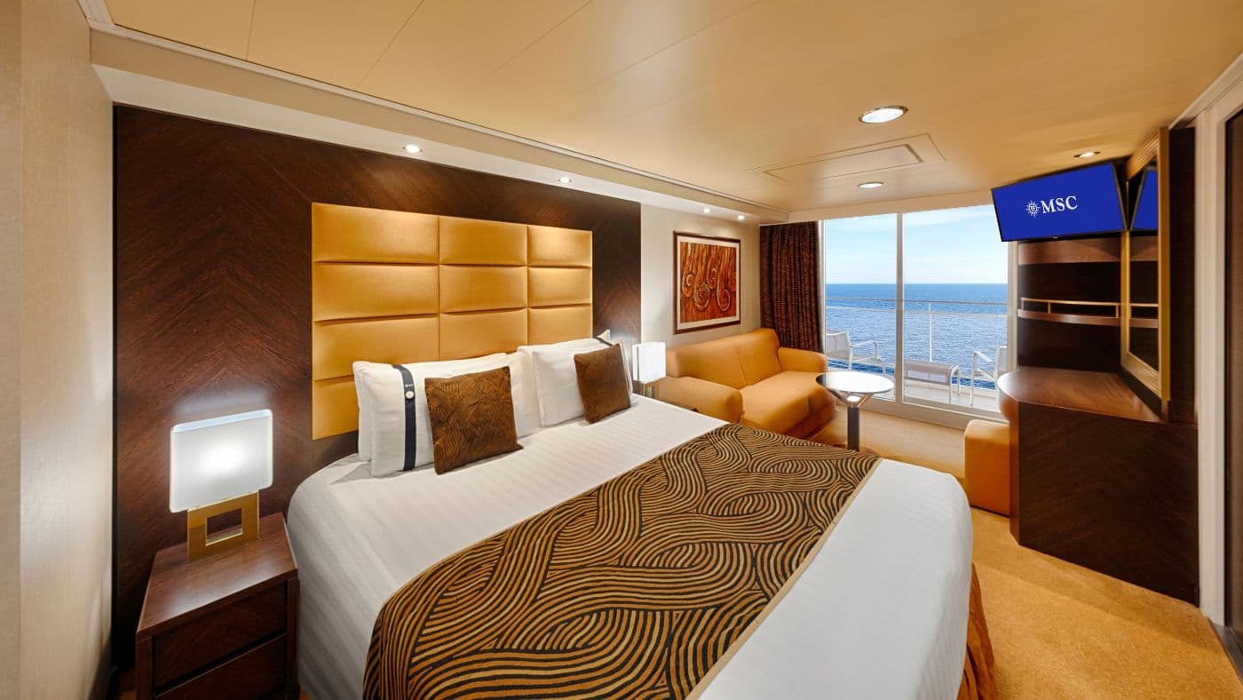 MSC Divina deluxe balcony