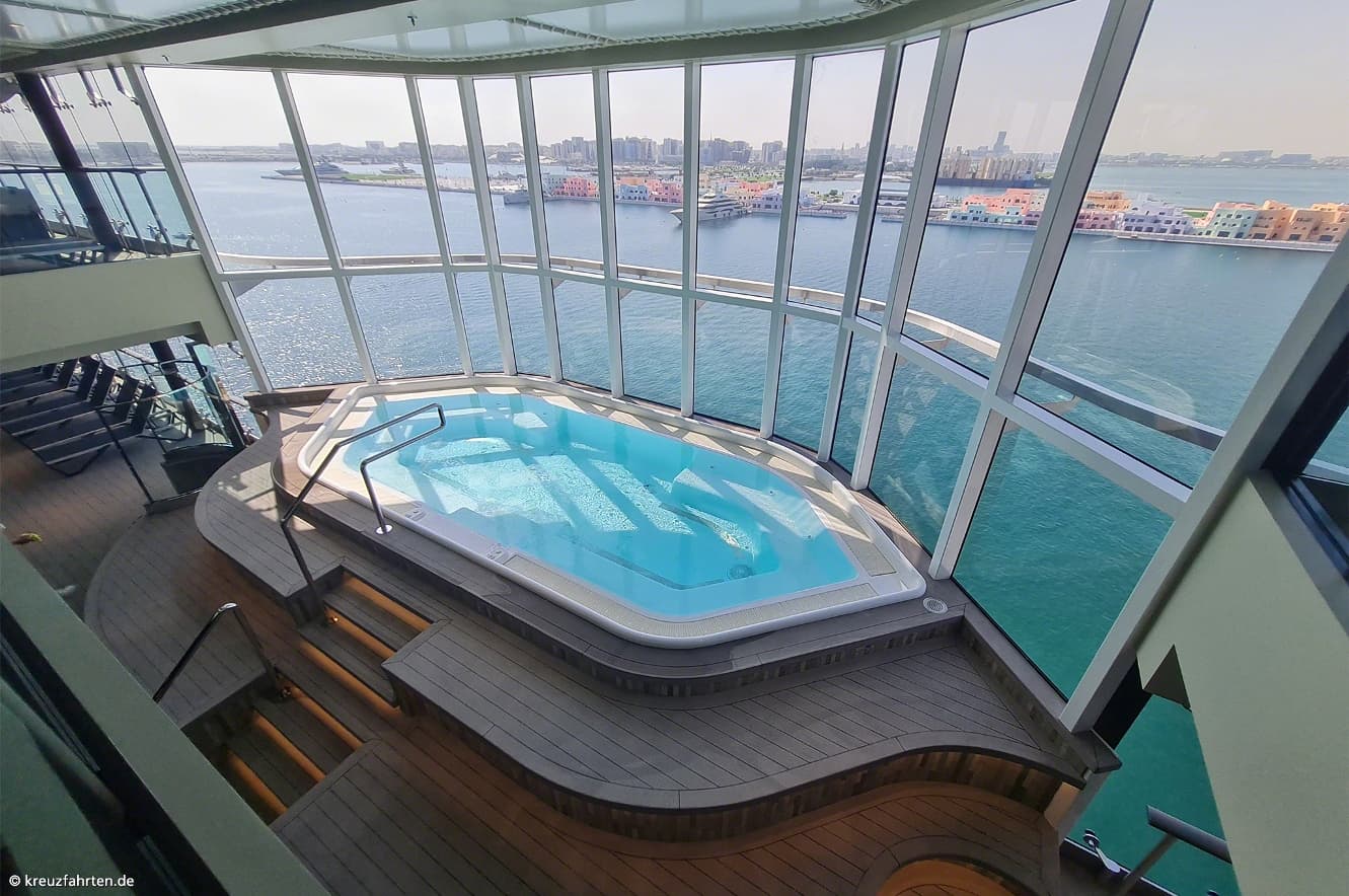 MSC Europa swimming pool