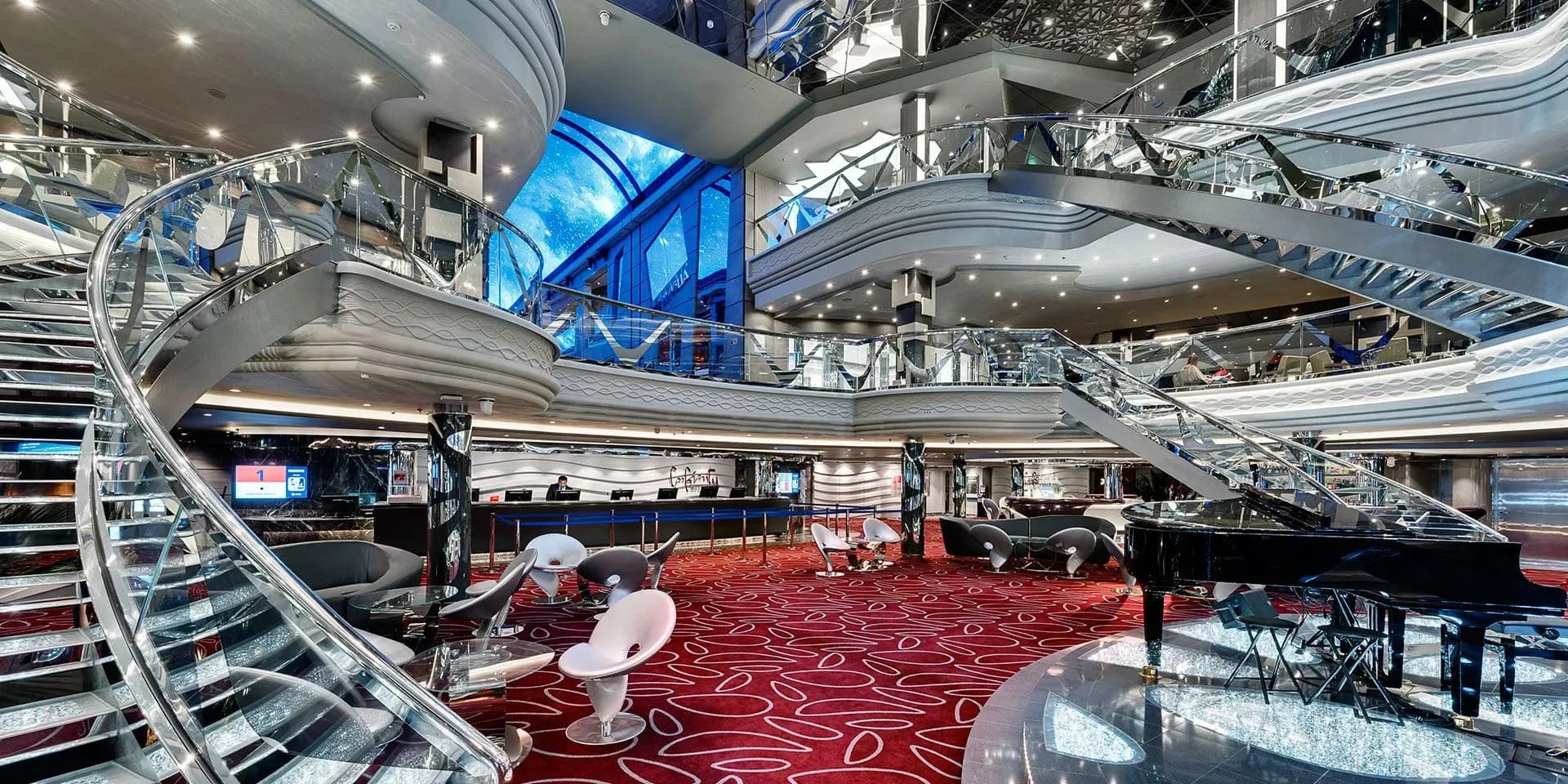 Msc Euribia, Atrium