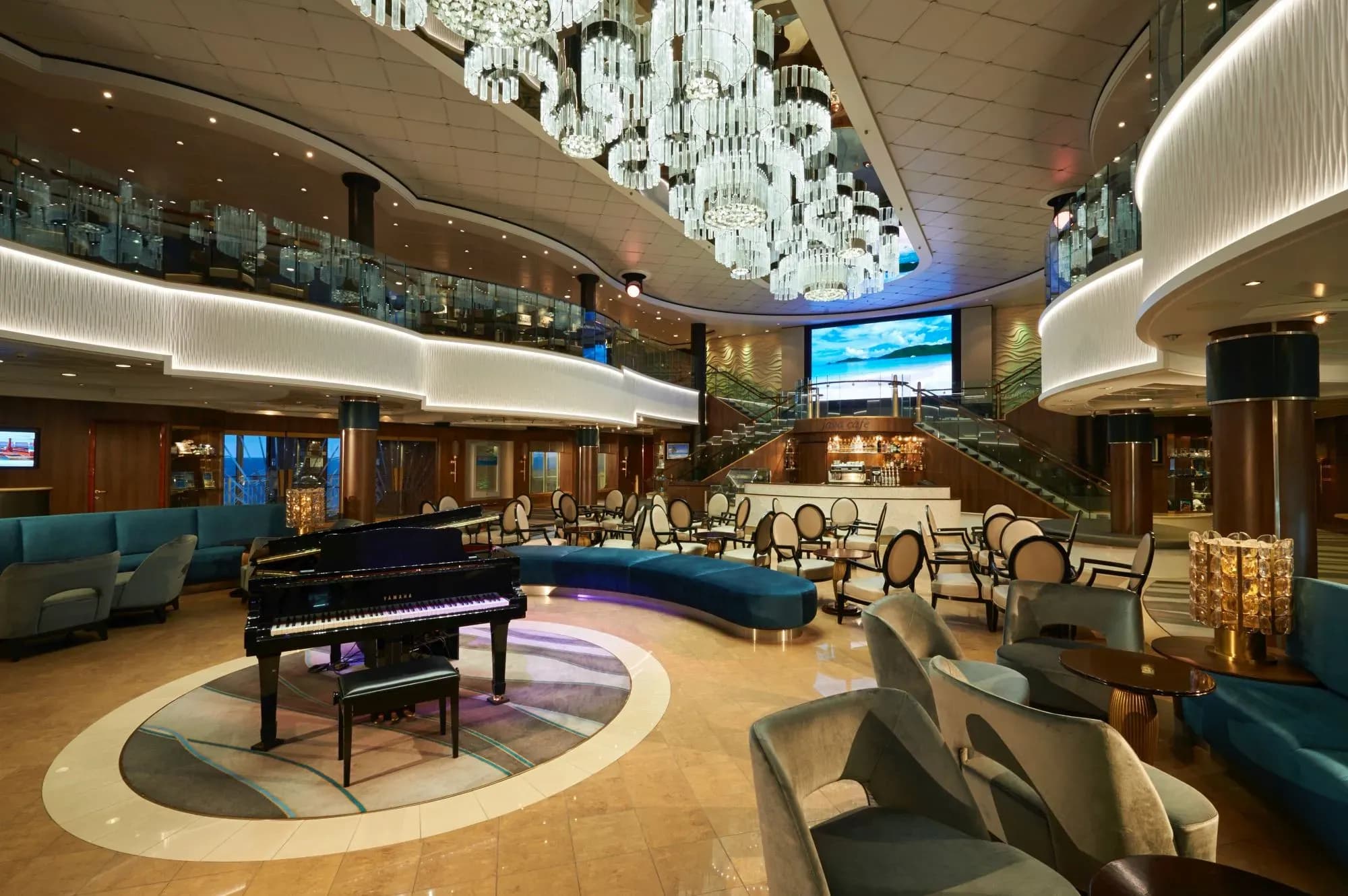 Norwegian Jade Atrium Cafe