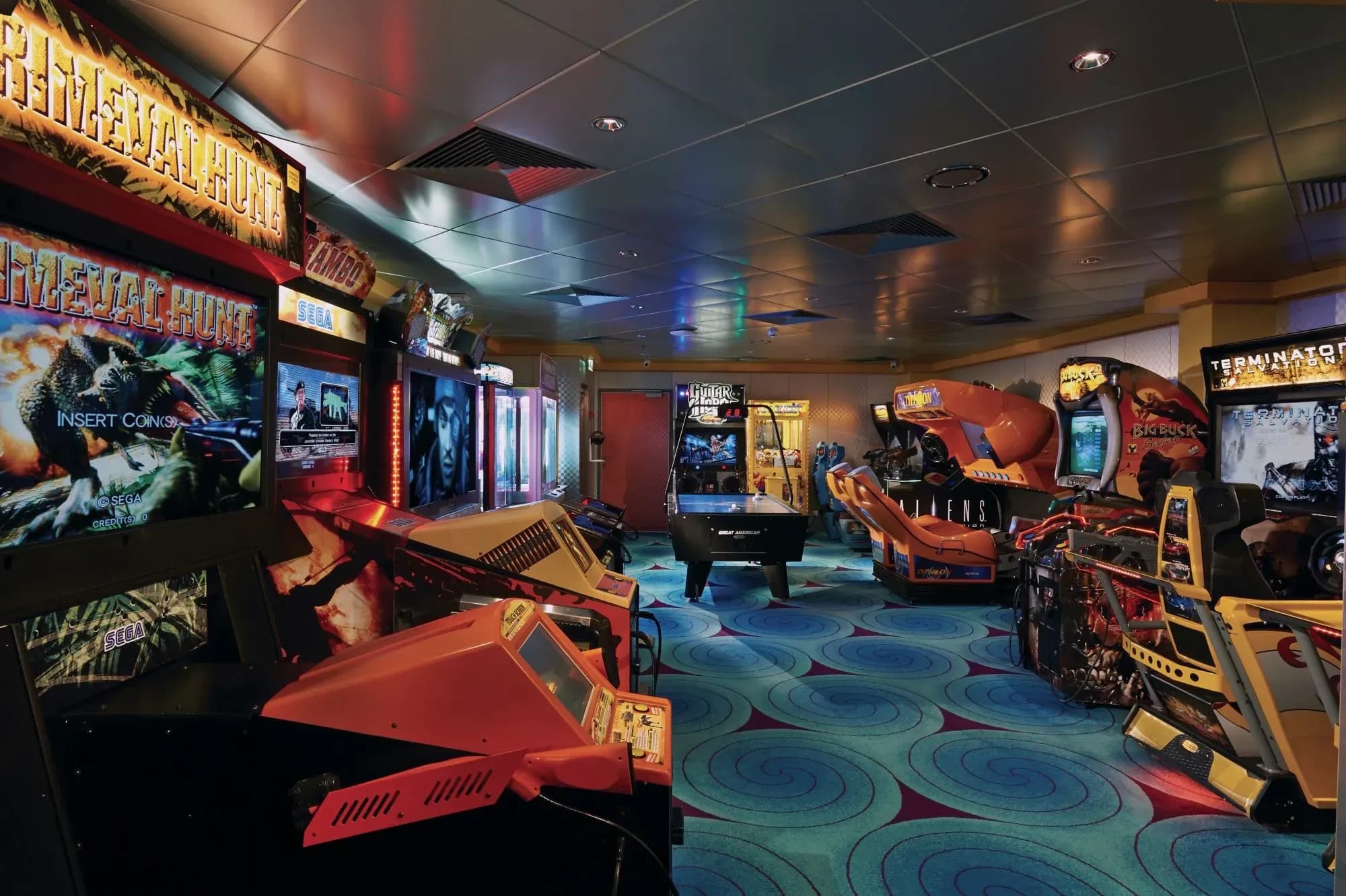 NCL Norwegian Jewel Video Arcade.