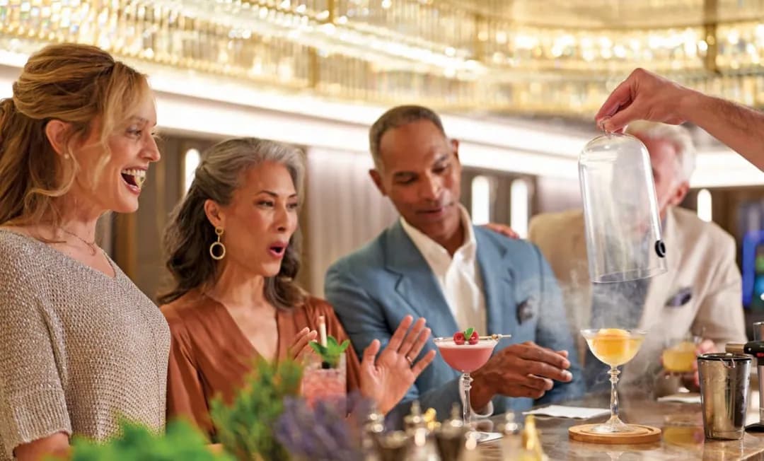 Oceania cruises bars and lounge - Oceania Vista, Allura, Marina