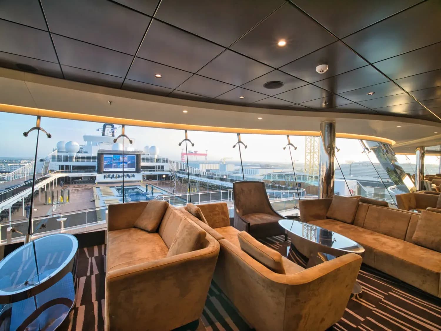 Msc Euribia, cruise ship sky lounge