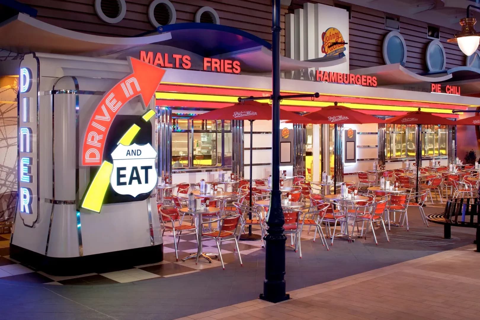 Liberty of the seas, Johnny Rockets Resturants 
