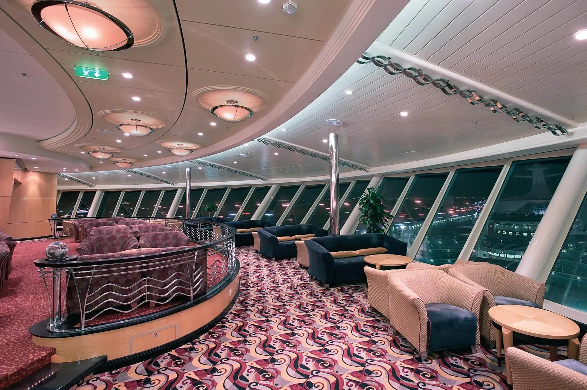 Navigator of the Seas, Viking Crown Lounge 