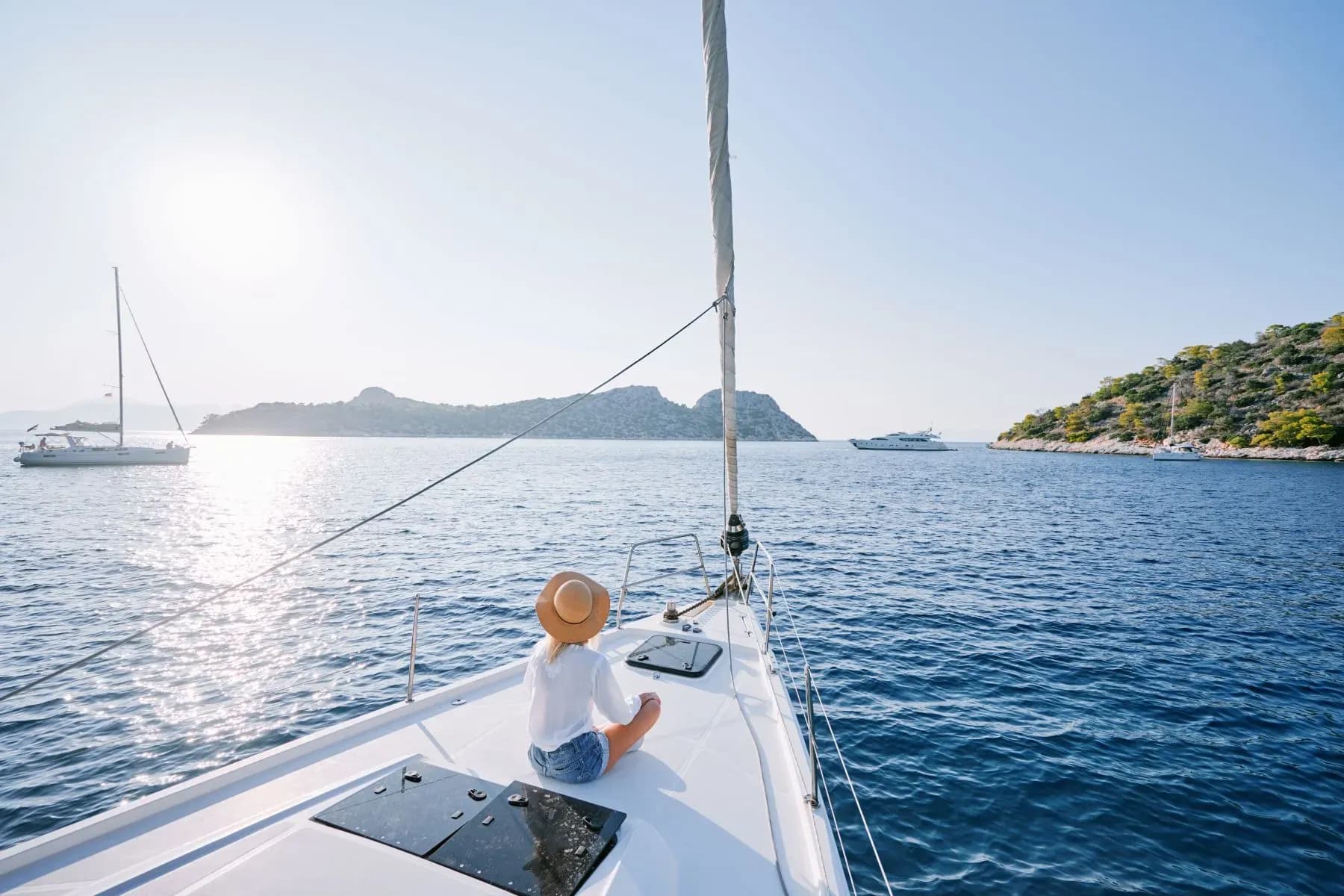 Santorini Greece boat excursion - Mykonos boat tours
