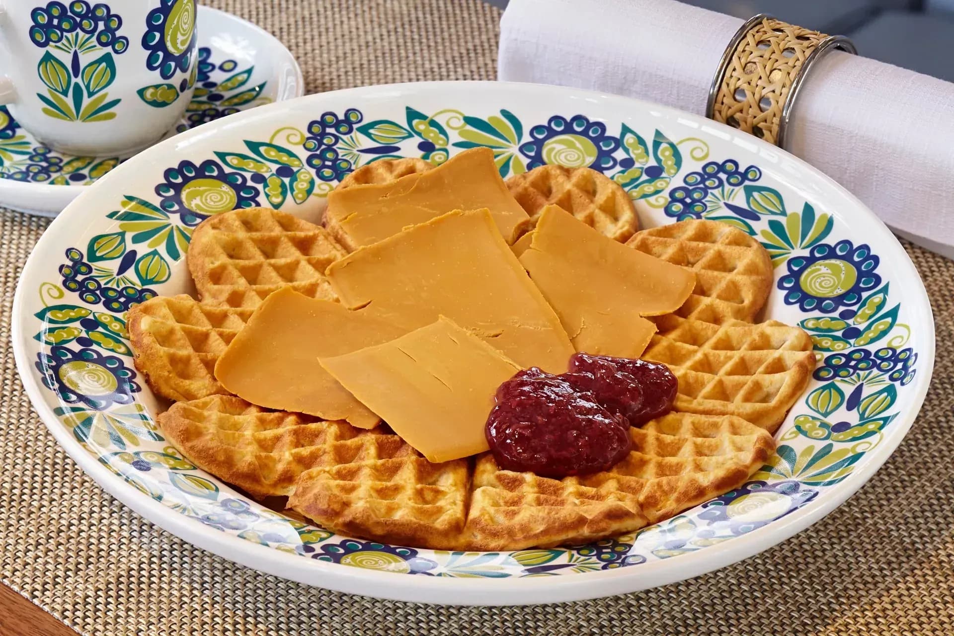 Viking Ocean Cruises Mamsen's Norwegian waffles